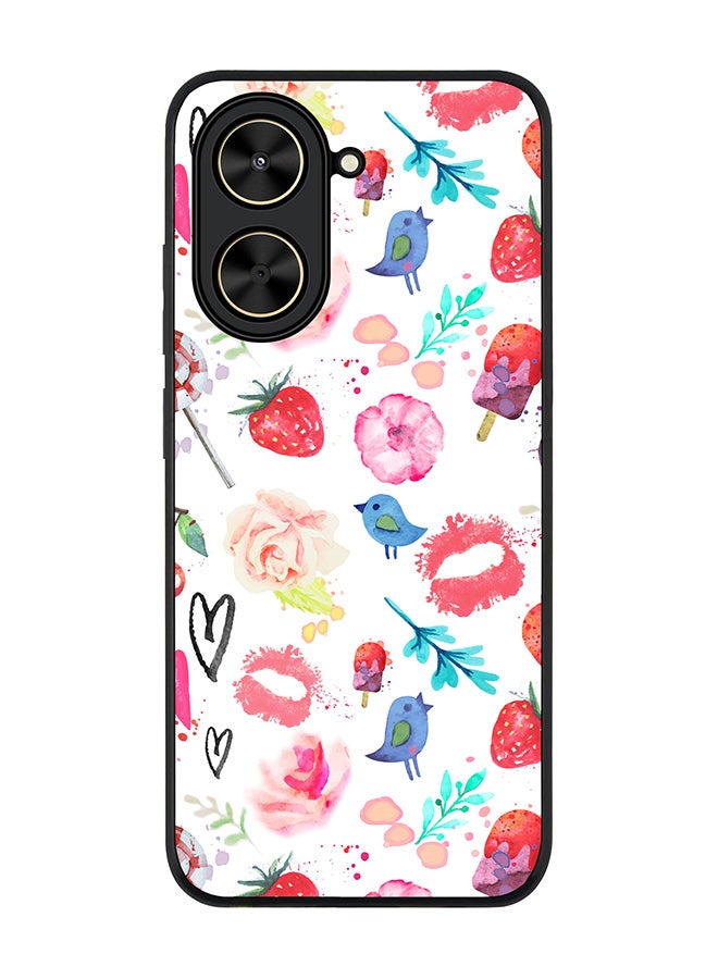 Stylizedd For Xiaomi Poco C71 / Redmi A5 4G Case,Slim fit Camera Protection, Shockproof Thin Phone cover  - Summer Fever