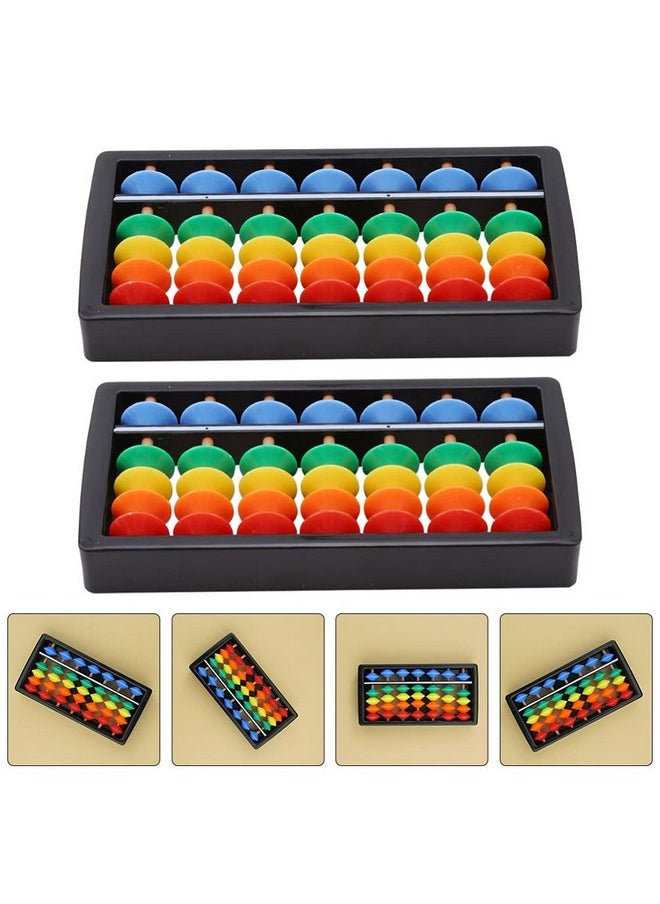 Toyvian Toyvian 2PCS Plastic Abacus Soroban Calculator Plastic Abacus Math Learning Educational Toys for Children Calculation  - Image 5