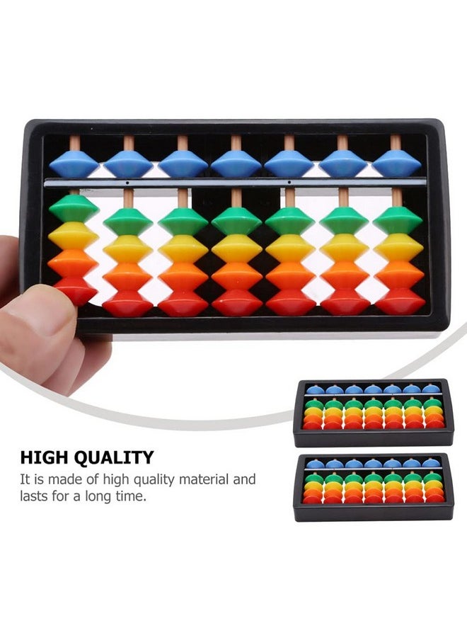 Toyvian Toyvian 2PCS Plastic Abacus Soroban Calculator Plastic Abacus Math Learning Educational Toys for Children Calculation  - Image 4