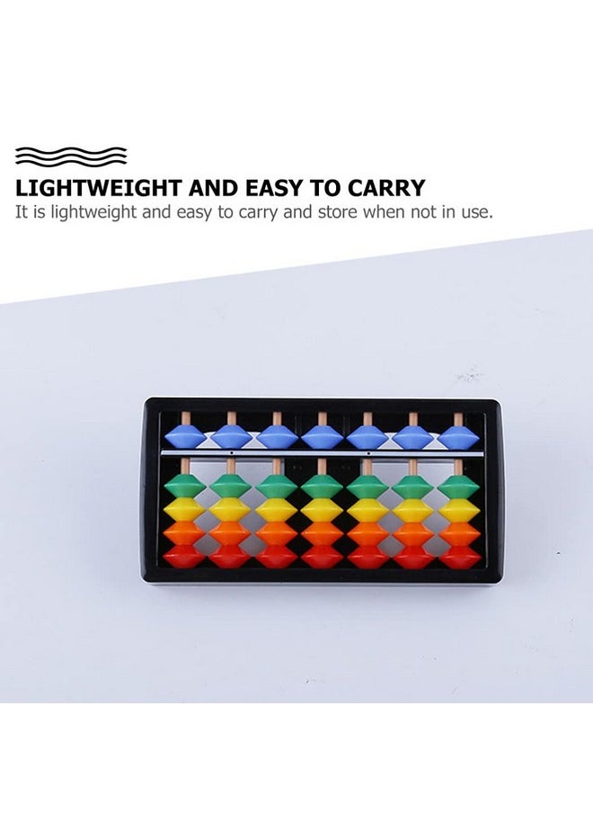 Toyvian Toyvian 2PCS Plastic Abacus Soroban Calculator Plastic Abacus Math Learning Educational Toys for Children Calculation  - Image 3