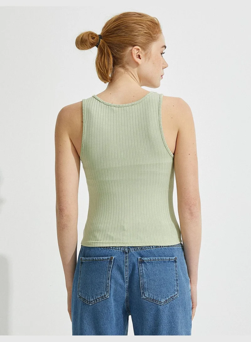 KOTON Ribbed Tank Top