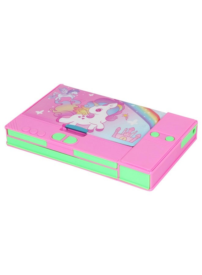 Samvardhan Kid Multifunction Jumbo Pencil Box/Pencil Case For Girls & Boys Birthday Return Gifts (Pink) - Image 3