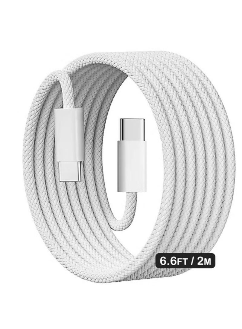 USB type C To type-C Super Fast Charging Cable 1M 60W For iPhone 16/15, iPad, iPad mini 7, MacBook Pro, Samsung S25 Ultra/S24/23/, Huawei P70  - Image 3