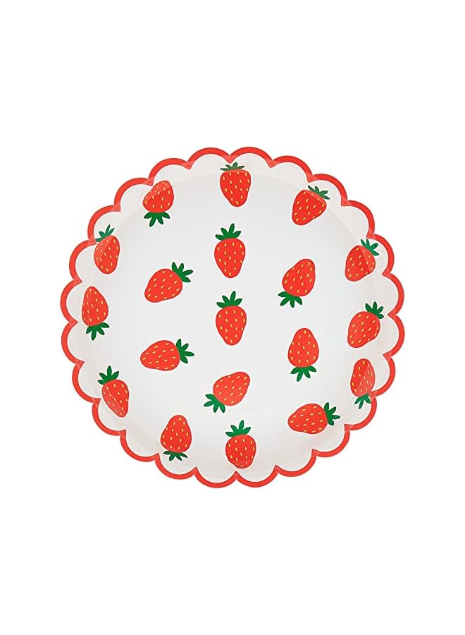 Raxoom Party Popper Strawberry Themed Party Tableware Set - Image 2