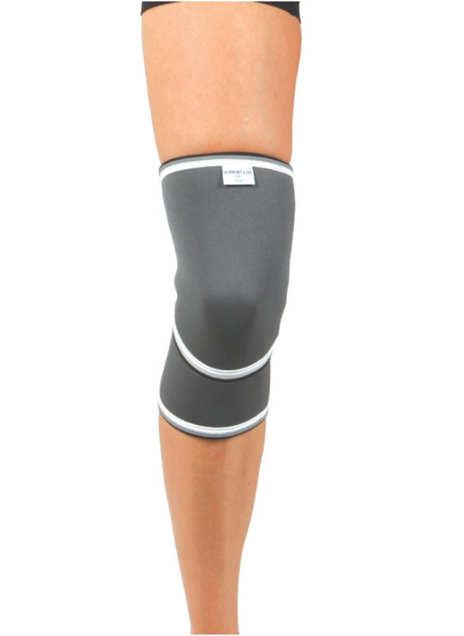 AID PLUS Closed Knee Support (Medium) - Knee Stabilizer For Pain Relief And Mobility, Sku: 60157 