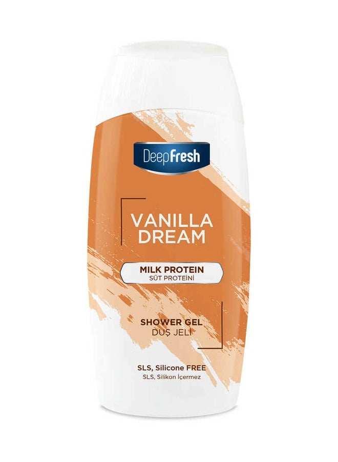 Deep Fresh Shower Gel Vanilla Dream With Milk Protein 400 ml - Image 1