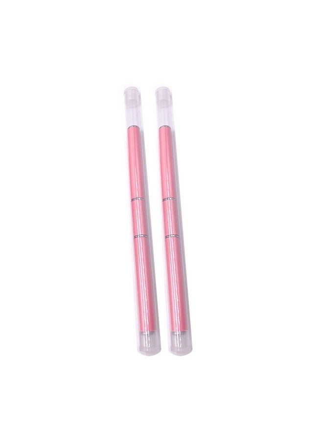 Aliotech 2 Pack Of Polygel Brush And Picker Dualended 2 In 1 Design Stainless Steel Gel Nail Brush Polygel Slice Tool For Polygel Uv Gel Acrylic Nails Extension Quick Building Gel(Light Pink) - Image 4
