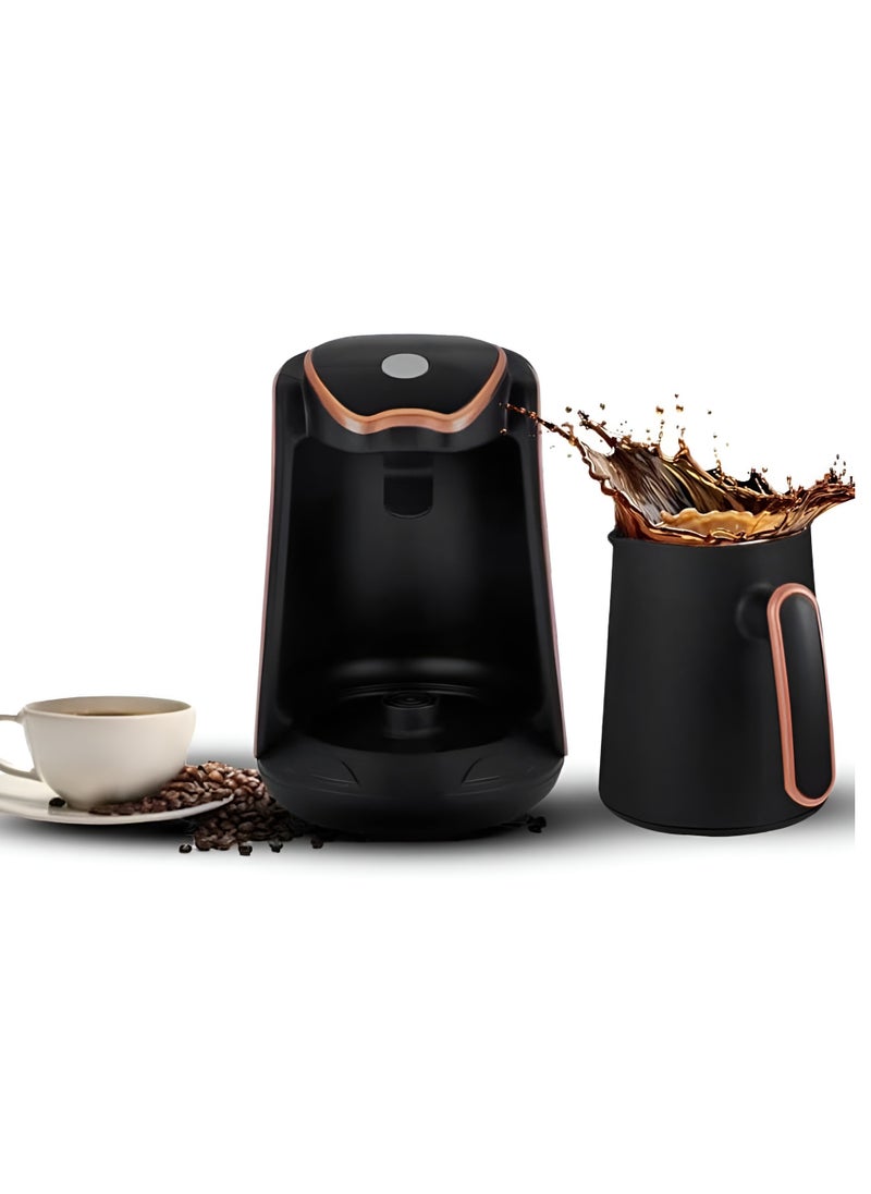 Generic Automatic Turkish Coffee Maker 250ml 4 Cup Electric Coffee Pot Fast & Easy Turkish Coffee Machine with One Touch Operation Perfect for Authentic Coffee at Home  - Image 1