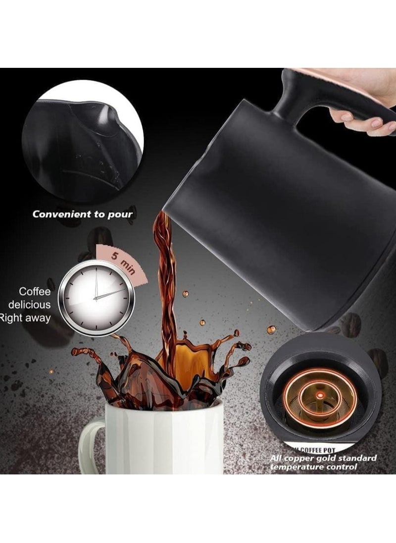 Generic Automatic Turkish Coffee Maker 250ml 4 Cup Electric Coffee Pot Fast & Easy Turkish Coffee Machine with One Touch Operation Perfect for Authentic Coffee at Home  - Image 3