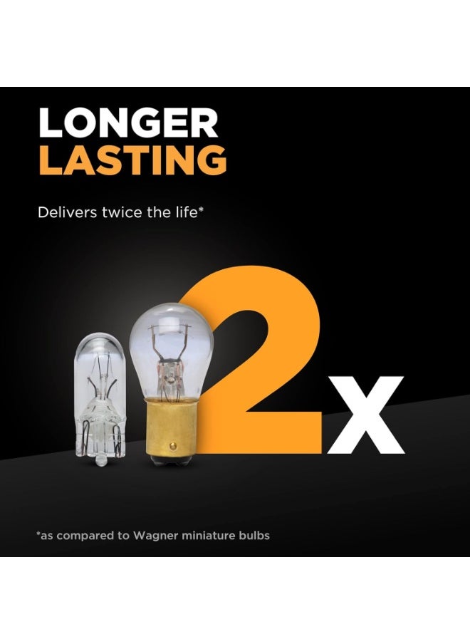 Wagner Wagner Lighting BP3757NALL Long Life Multi-Purpose Light Bulb Card of 2  - Image 2