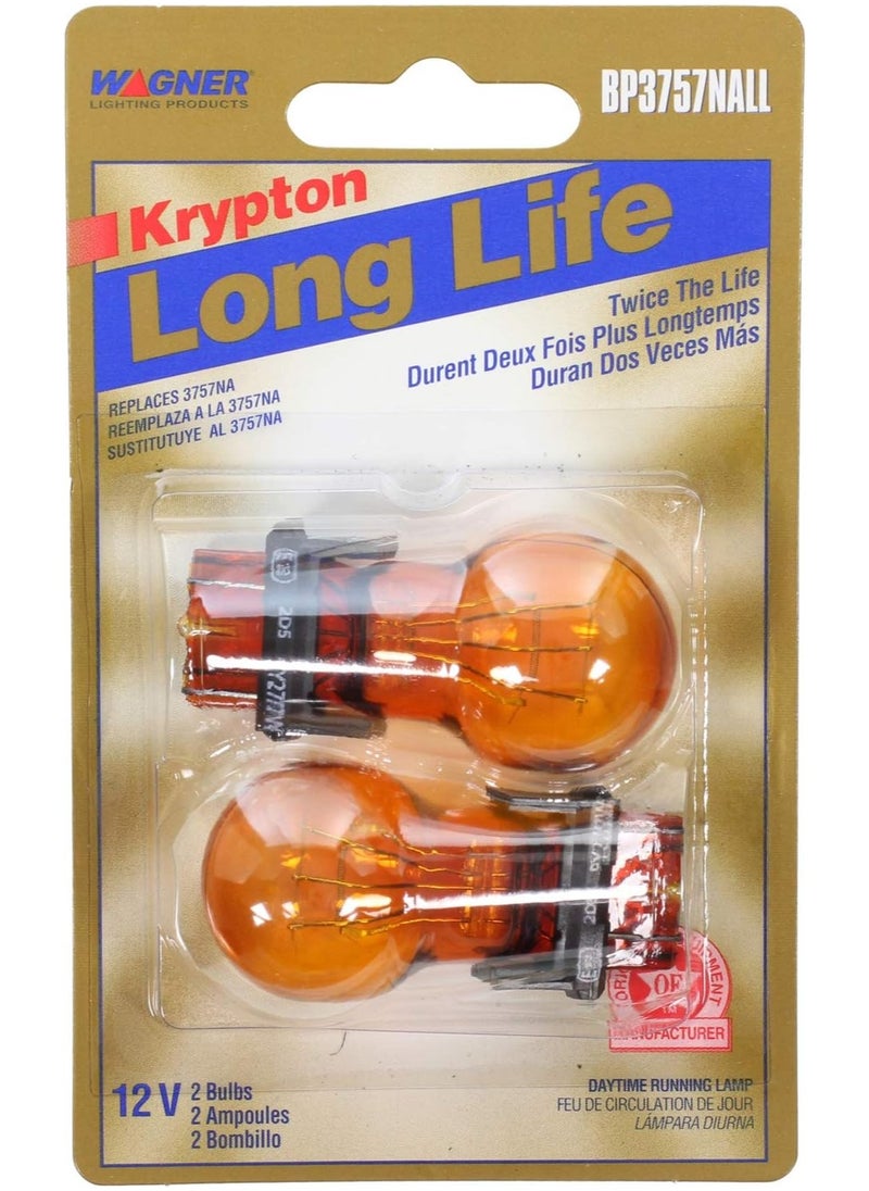Wagner Wagner Lighting BP3757NALL Long Life Multi-Purpose Light Bulb Card of 2  - Image 3