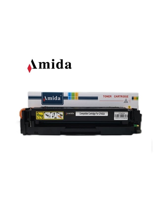 أميدا مجموعة خراطيش حبر 201A بديلة - متوافقة مع طابعات HP MFP M277dw وMFP M277n وM252dw - أسود، أزرق سماوي، أصفر، أحمر أرجواني - Image 4