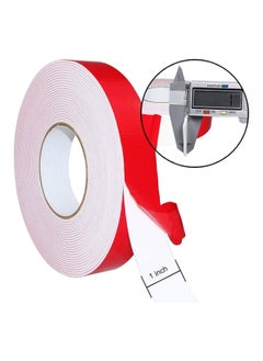 MARKQ Double Sided Foam Tape, 1" x 5 yards Outdoor and Indoor Heavy Duty Strong Weatherproof Adhesive Tape for Automotive Mounting, Decorative and Trim, Car Trim Strip, Home Decor, Photo Frame (Red)  - Image 2