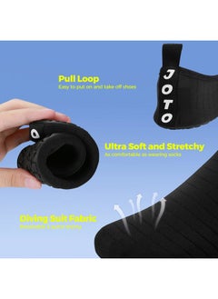 JOTO Water Shoes for Women Men Quick-Dry Breathable Aqua Socks Flexible Non-slip Rubber Sole lightweight Barefoot Aqua Water Socks for Swim Beach Yoga Exercise Pool Camping Snorkeling Surfing Kayaking  - Image 4