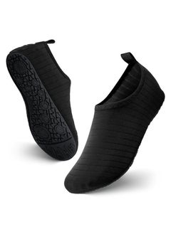 JOTO Water Shoes for Women Men Quick-Dry Breathable Aqua Socks Flexible Non-slip Rubber Sole lightweight Barefoot Aqua Water Socks for Swim Beach Yoga Exercise Pool Camping Snorkeling Surfing Kayaking  - Image 1