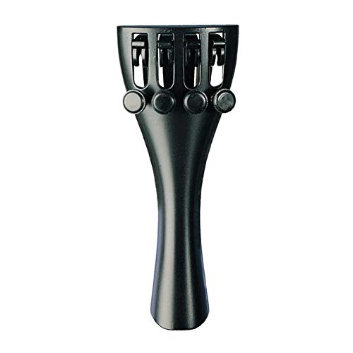 Wittner 4/4 Violin Ultra Composite Tail Piece Black with 4 Fine Tuners and Adjusting Gut 918119 Vwws - Image 5