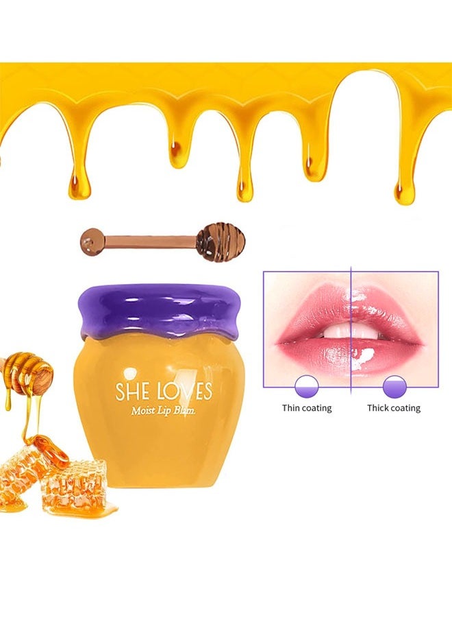 1 Pcs Moist Lip Mask With Stick, Vitamin E And Beeswax Essence Natural Lip Enhancer Care,Repair Deep Moisture And Fade Lip Lines,Suitable For Use Before Makeup,Create Elastic Lip (Honey For Day Use) - pzsku/Z684B1891AD0EC34F8FA6Z/45/_/1697009074/e99e7626-a6f7-4d7c-aebd-99744f239145