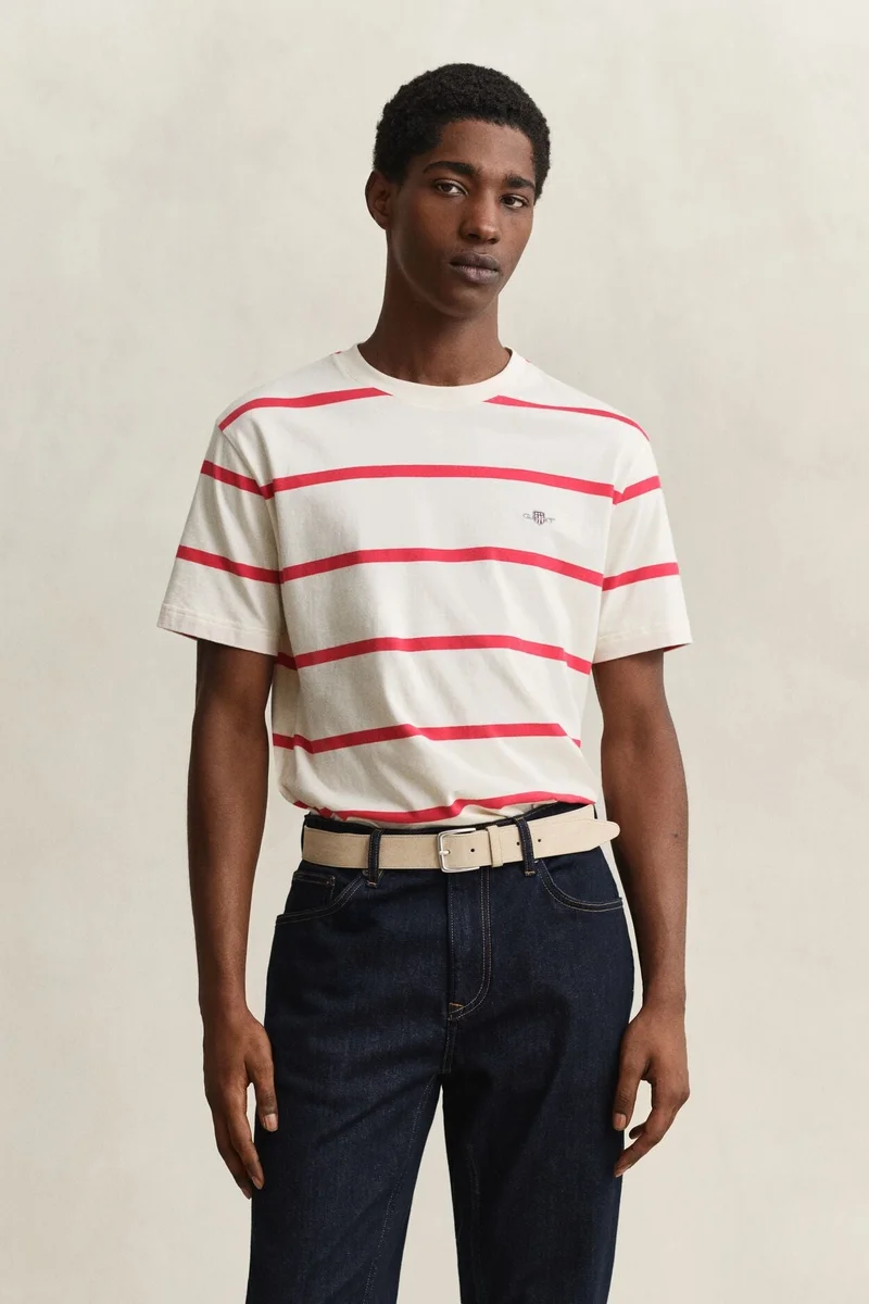 GANT Striped Short SleeveTshirt