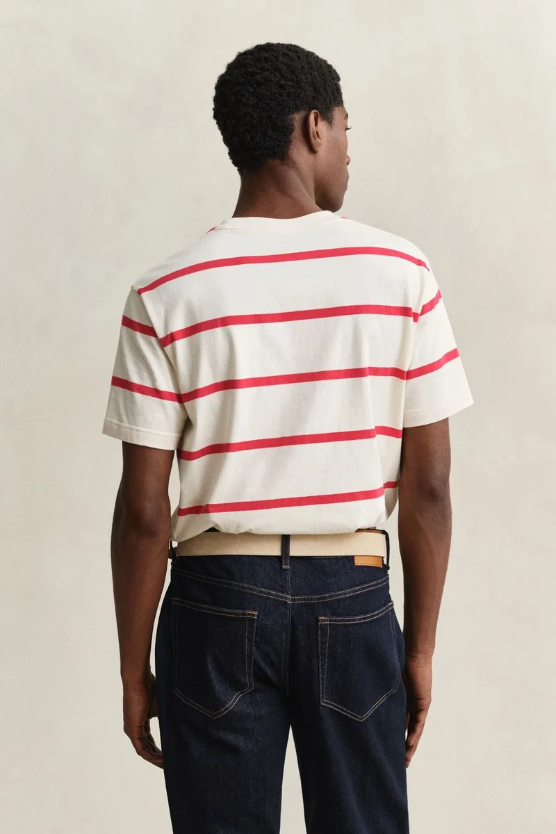 GANT  Striped Short SleeveTshirt for Men | Best Price UAE