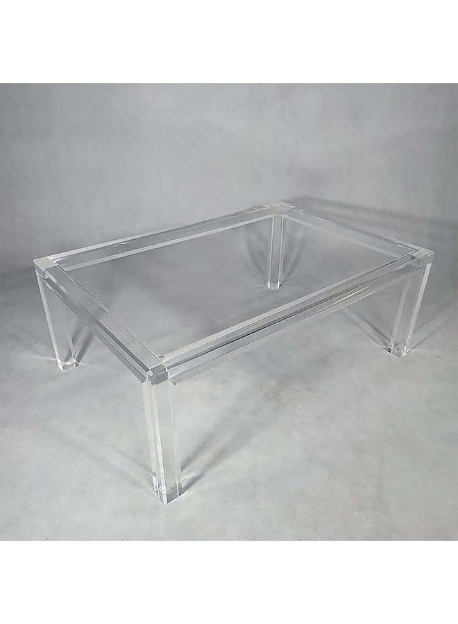 Horoof Home Horoof Home® Premium Clear Acrylic Coffee Table – Modern Transparent Design - Image 1