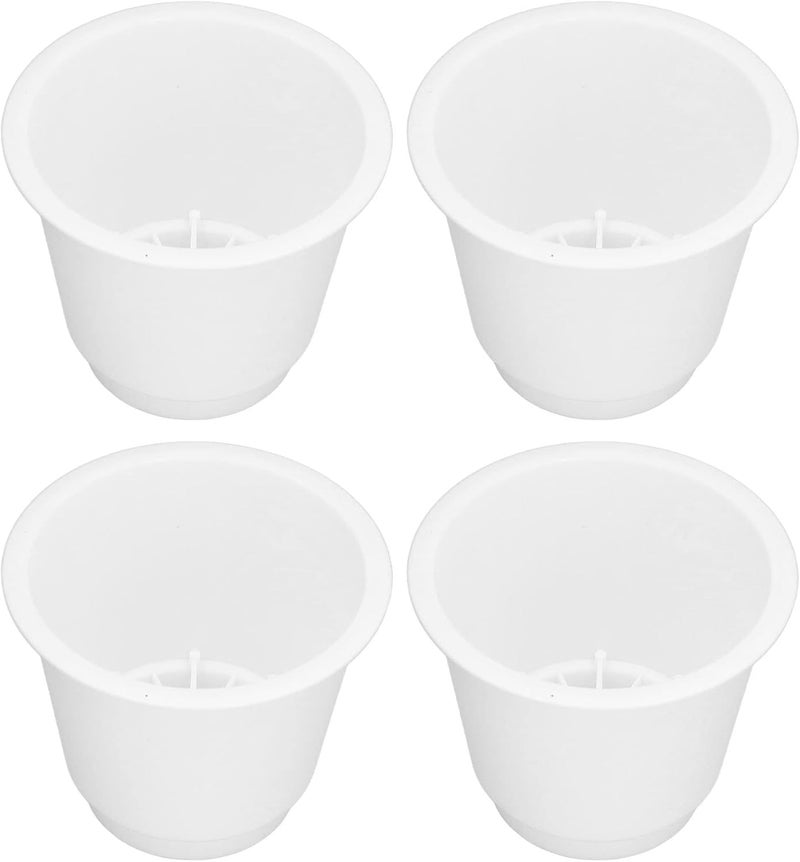 4Pcs 5 Inch Heavy Duty Round Furniture Bed Risers, 5 Inch Round Bed Risers with Anti Slip Top for Sofa Chair Table Desk, Sturdy ABS Plastic Supports up to 2200lbs - Image 3