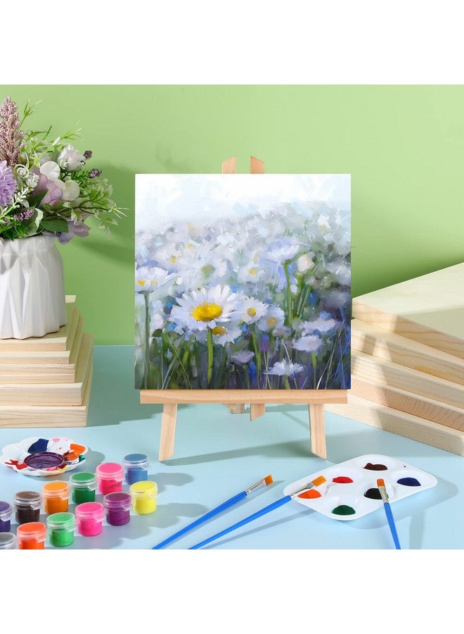 Youyole Wood Canvas Boards Unfinished Wooden Panel Boards Wood Paint Pouring Panels For Painting Drawing Home Decor (4 Sizes 12) - Image 4
