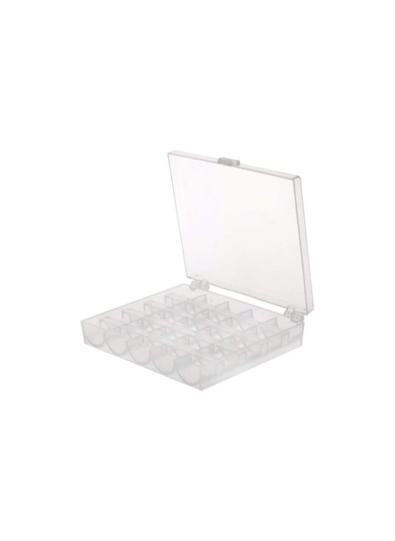 GGOOT Bobbin Box Factory Sealed Bobbin Storage Organizer Box,13cmX10.5cmX2.6cm  - Image 1