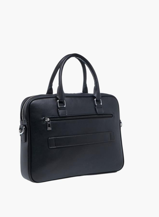 DUCHINI Solid Laptop Bag with Double Handle - Image 3