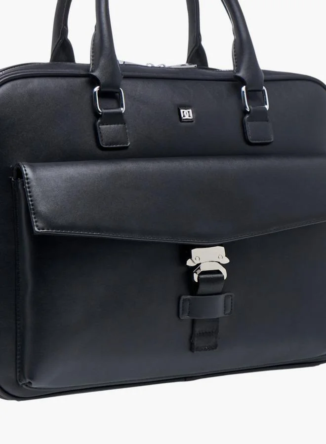 DUCHINI Solid Laptop Bag with Double Handle