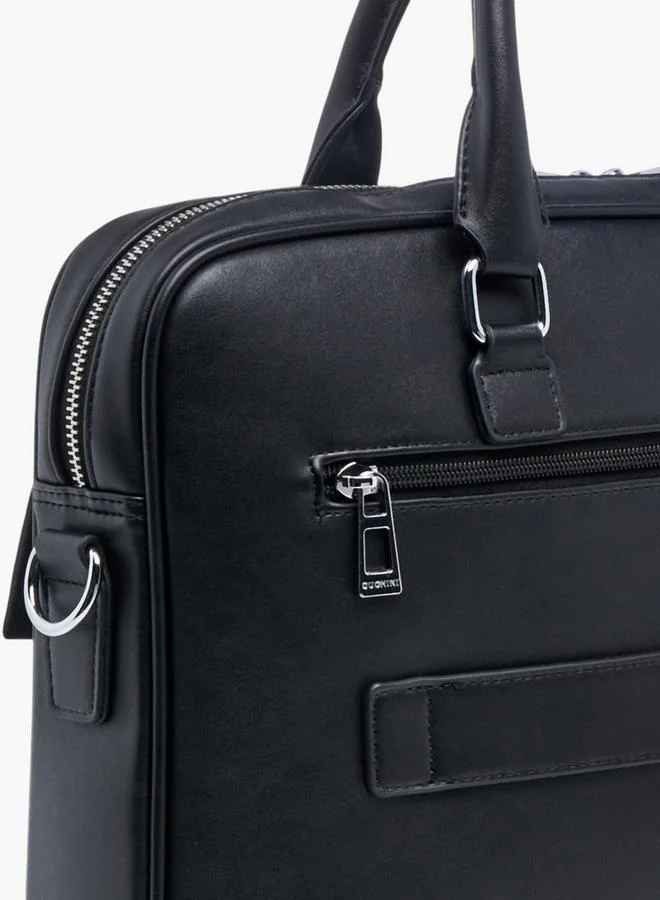 DUCHINI Solid Laptop Bag with Double Handle