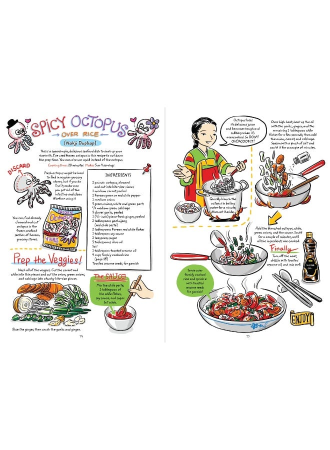 Cook Korean!: A Comic Book with Recipes [A Cookbook] - Image 5