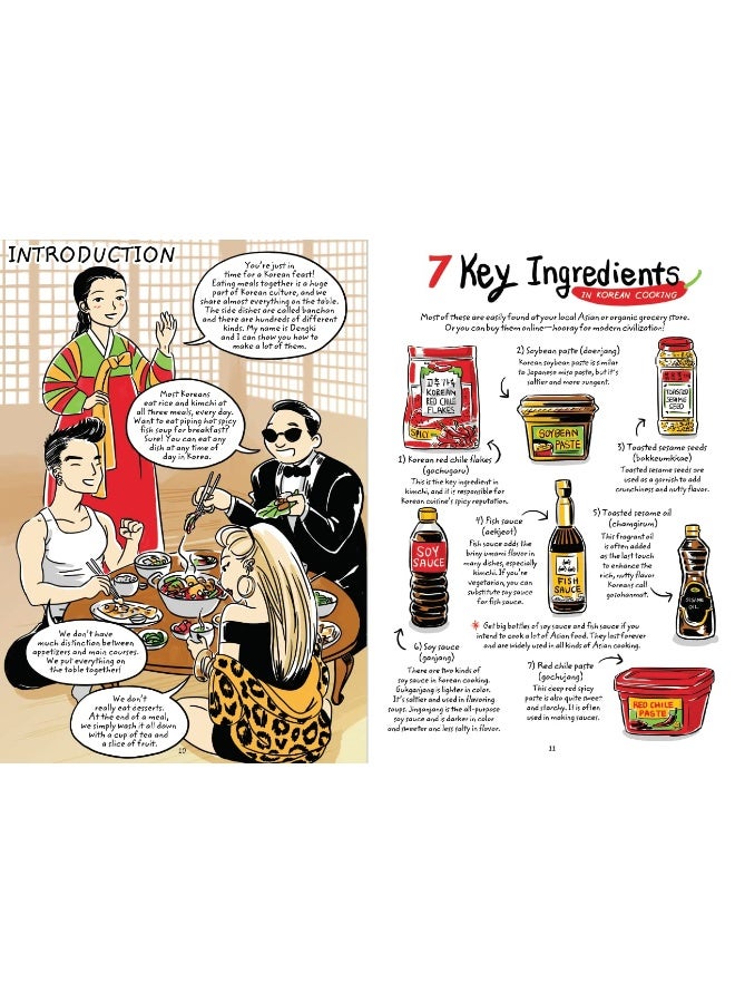 Cook Korean!: A Comic Book with Recipes [A Cookbook] - Image 2