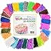 Inscraft 12750pcs Loom Rubber Bands Refill Kit in 26 Color with 500 Clips6 Hooks Premium Bracelet Making Kit for Kids Weaving DIY Crafting Gift - Image 1