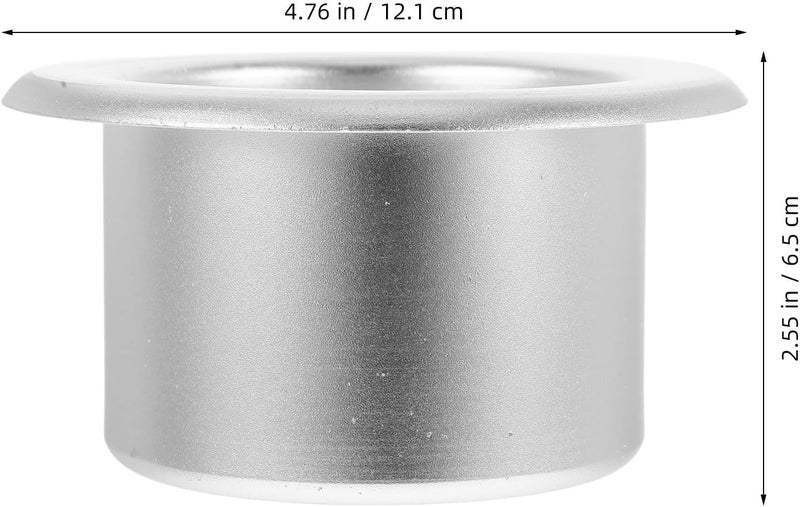 CHILDWEET Recliner Cup Holder Insert Stainless Steel Sofa Beverage Holder Luminous Cup Tray for Home Theater Car and Truck Interior Accessories - Image 2