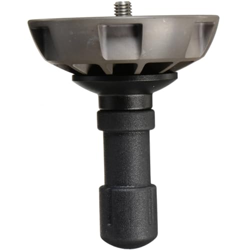 Manfrotto Hi Hat Adapter - Flat BS Head, 100mm Half Ball Leveller - Short - Image 2