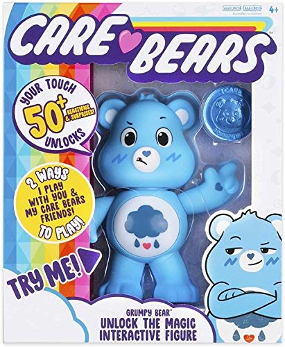 Care Bears Grumpy Bear Interactive Collectible Figure - Image 1