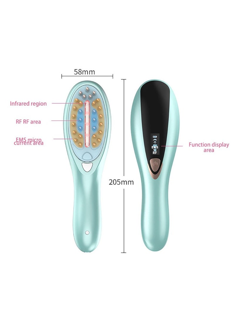 Arabest - RF Radio Micro-current EMS Vibration Massage Comb - Image 1