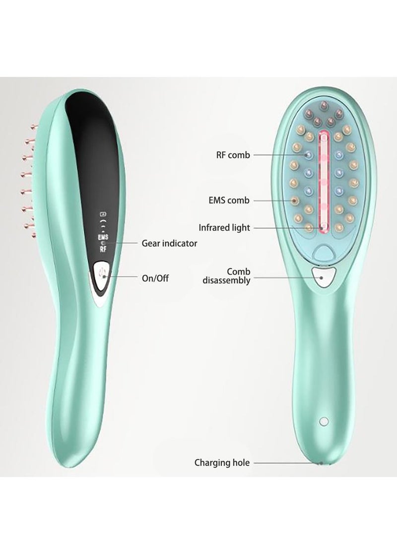 Arabest - RF Radio Micro-current EMS Vibration Massage Comb - Image 1