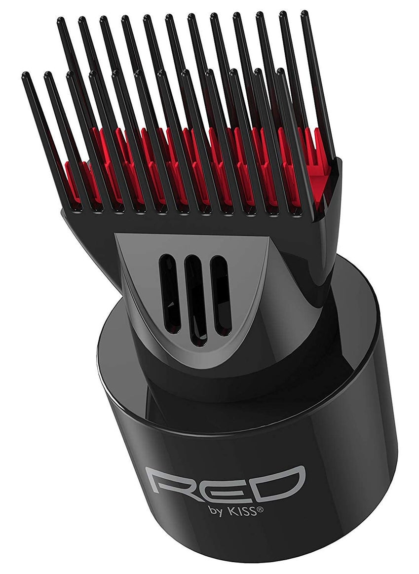 Red by Kiss - Red by Kiss Universal Detangling Blow Dryer Hair Styling Pik – Compatible with all Hair Dryers - Image 1