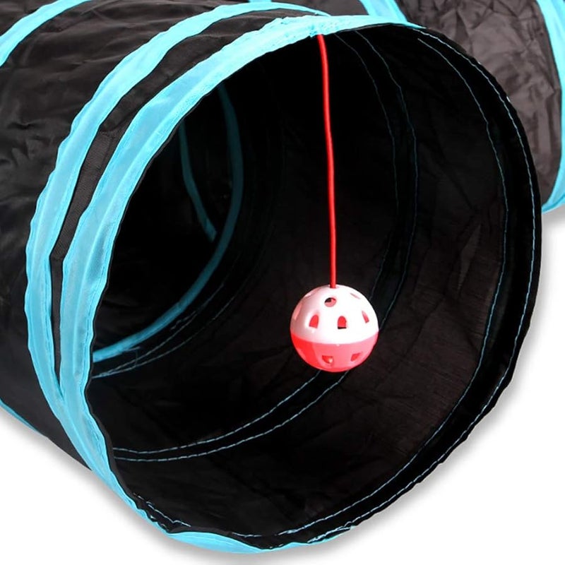 5 Way Cat Tunnel Tube Interactive Play Tent Maze House For Kitten Rabbit Small Animal - Image 5