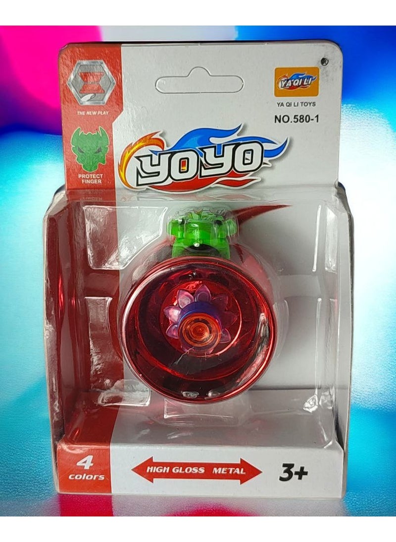 Yoyo - High quality metal yo-yo with design, high speed, full of fun, multi-colour widescreen children's play - Image 1