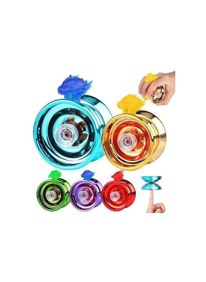 Yoyo - High quality metal yo-yo with design, high speed, full of fun, multi-colour widescreen children's play - Image 1