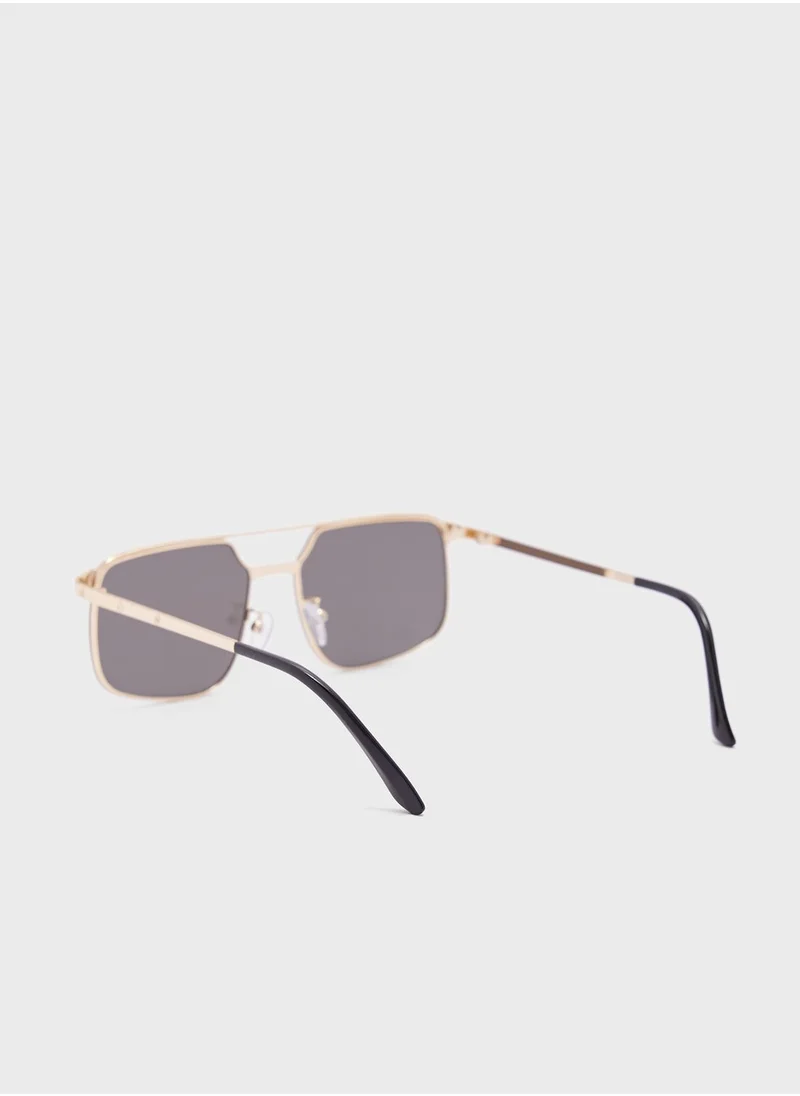 سفنتي فايف Oversize Aviator Sunglases