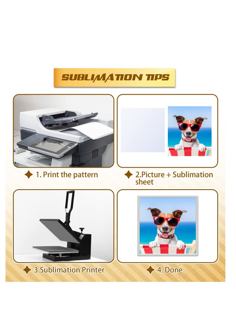 NIBEMINENT 20 Pcs Sublimation Blank Pins DIY Button Badge Kit Silver Aluminum Sheet with Butterfly Pin Backs for Craft Jewelry Lapel Making Supplies (Square, 0.75 Inch) - Image 5