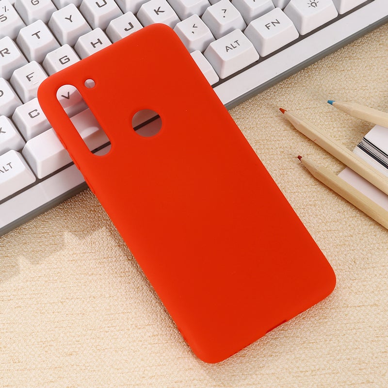 1pc Ultra-thin Phone Shell Liquid Silicone Phone Cover Smooth Scratch-resistant Cover Fashion Protective Case Compatible for Motorola - Image 1