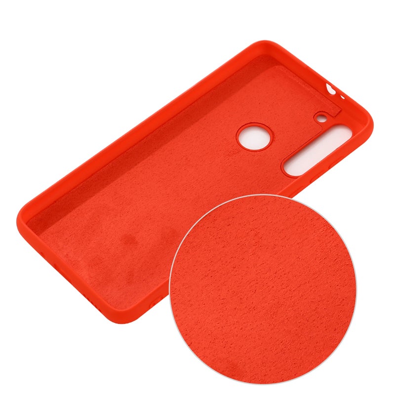 1pc Ultra-thin Phone Shell Liquid Silicone Phone Cover Smooth Scratch-resistant Cover Fashion Protective Case Compatible for Motorola - Image 4