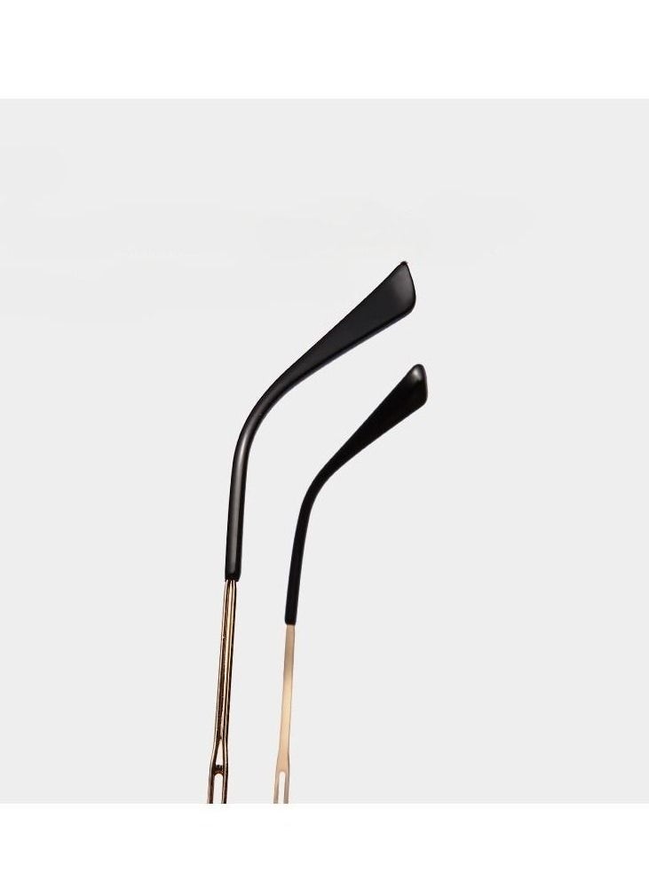 HDCRAFTER - New Gradient Lens Metal Frame Sunglasses - Image 1