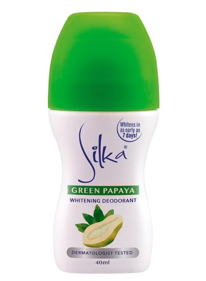 Silka Green Papaya Whitening Deodorant 40 ml