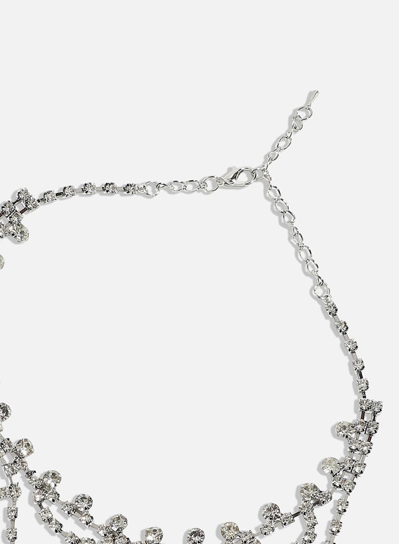 SOHI Glamour In Motion Dazzling Artificial Necklace Jewellery  - Image 4