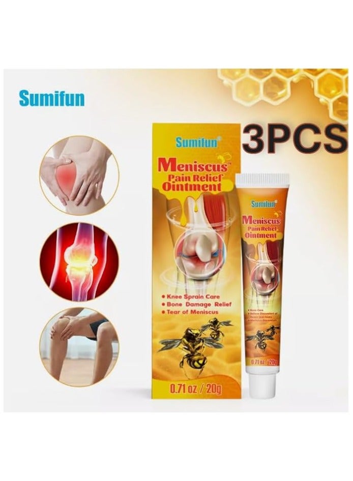 سوميفون جل مهدئ نيوزيلندي كريم نحل مفاصل احترافي مناسب للرقبة والركبة والكتف والخصر(3عبوة) - Image 2
